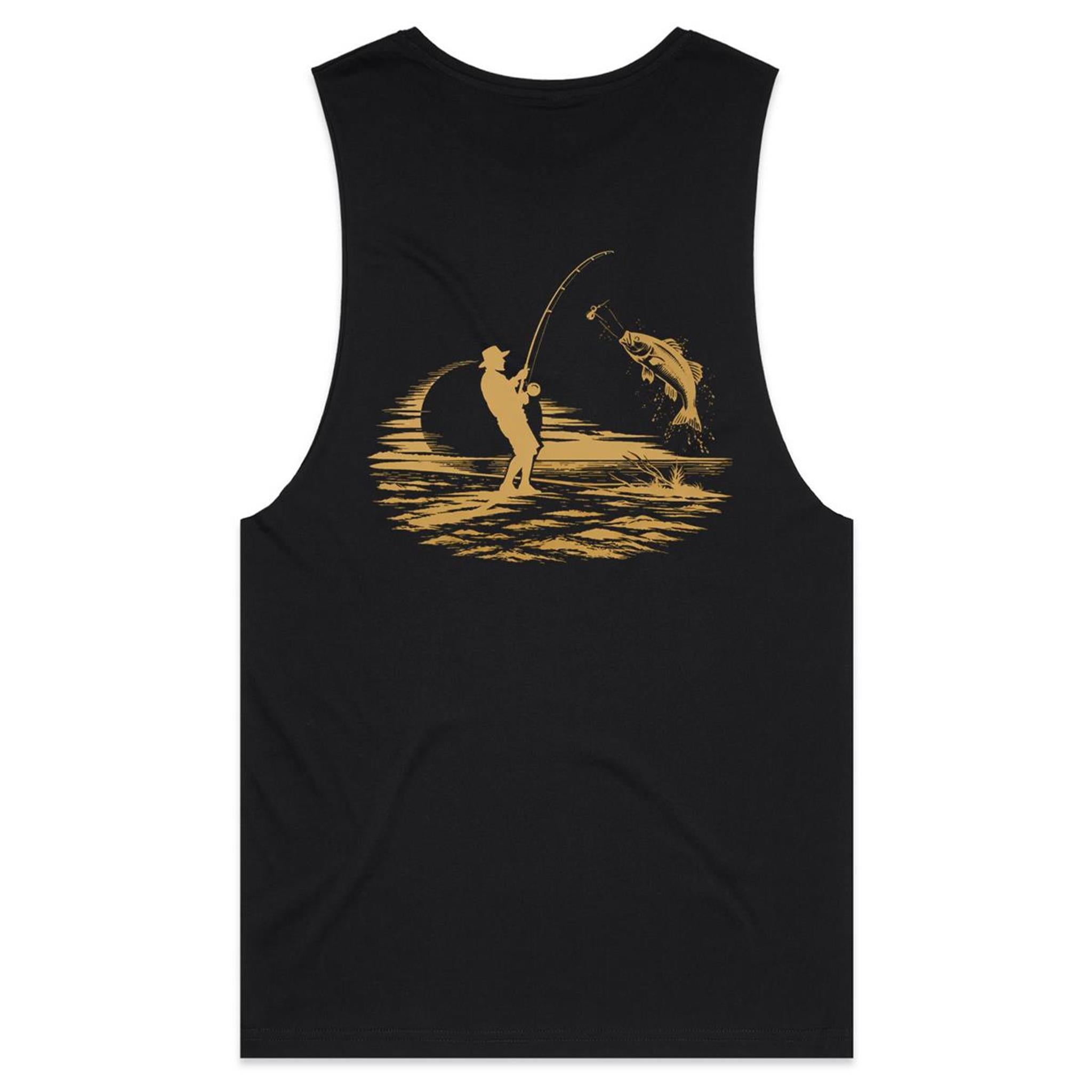 If Its Not On The Reel It Didn't Happen Barnard - Mens Tank Top Tee
