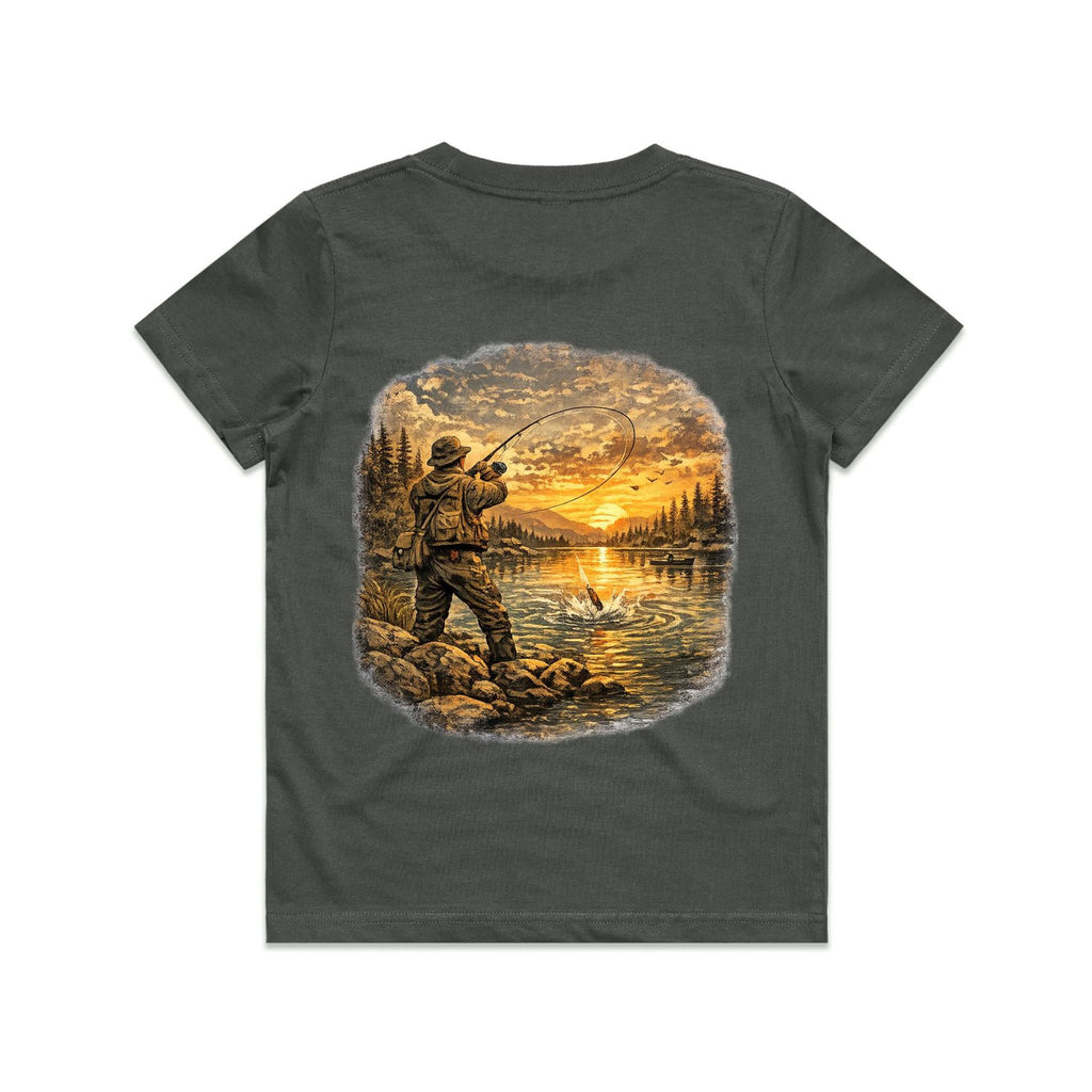 One More Cast Kids T-Shirt