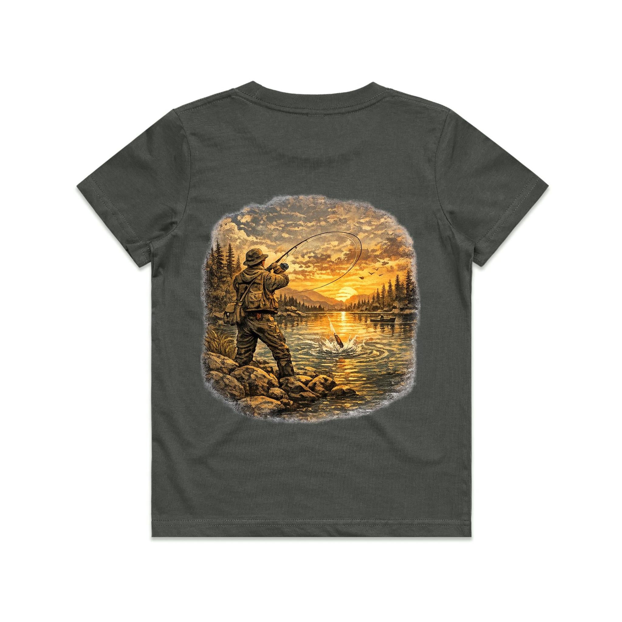 One More Cast Kids T-Shirt