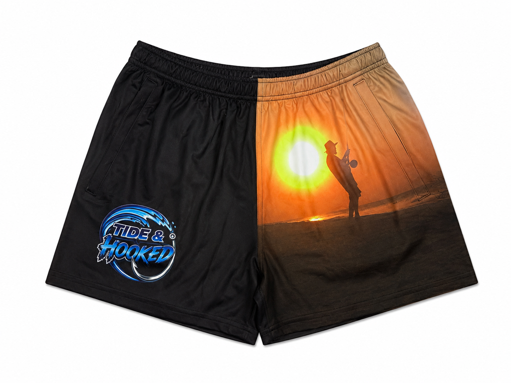 Sunset Cast Footy Shorts