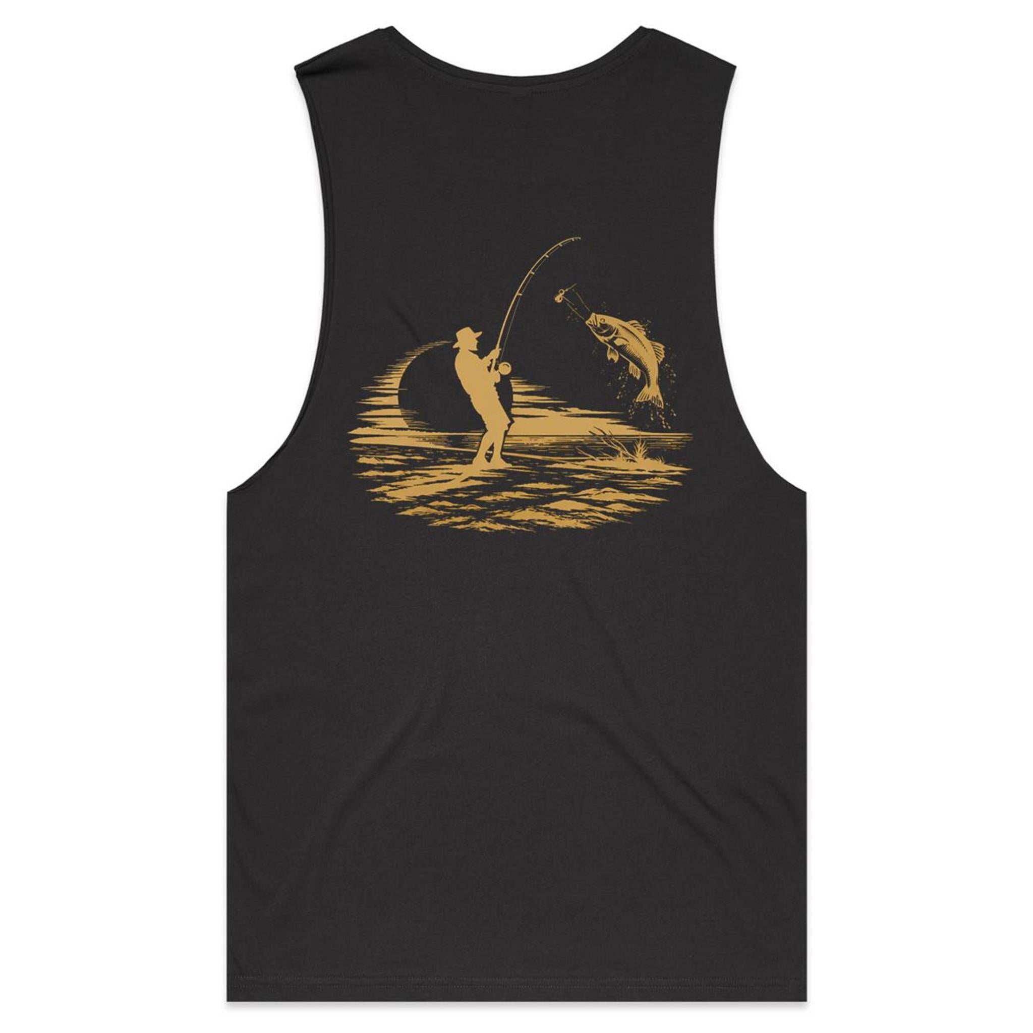 If Its Not On The Reel It Didn't Happen Barnard - Mens Tank Top Tee