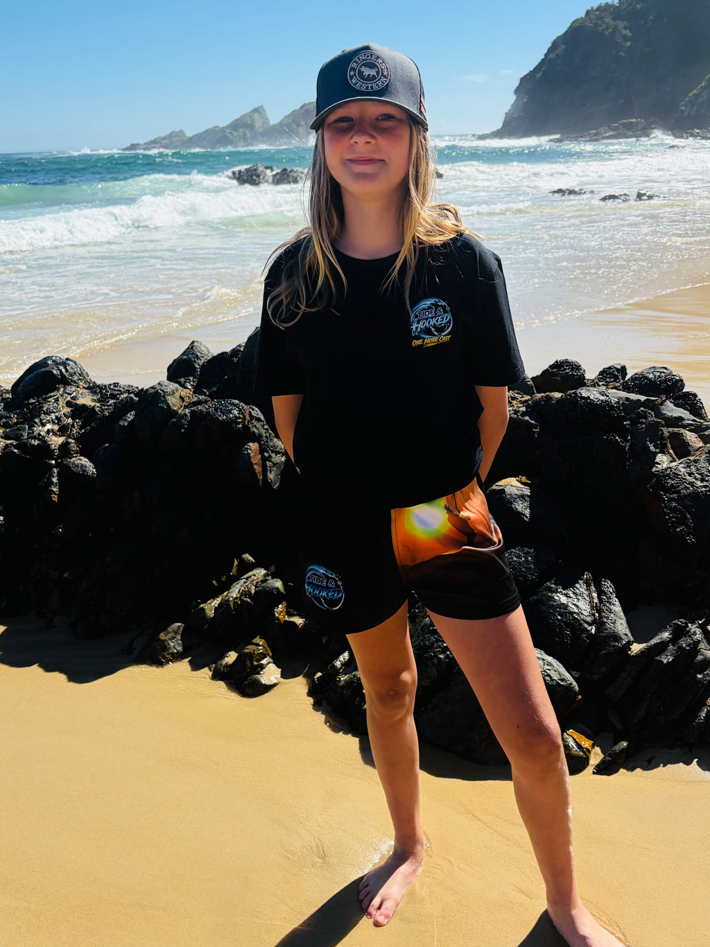 Sunset Cast Kids Footy Shorts