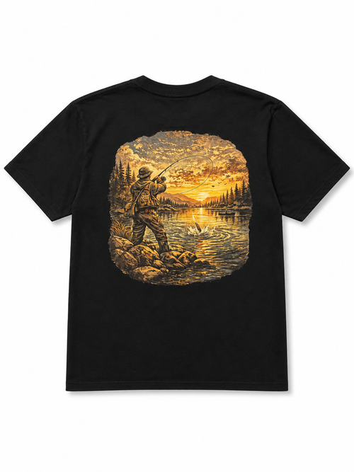 One More Cast Kids Tee