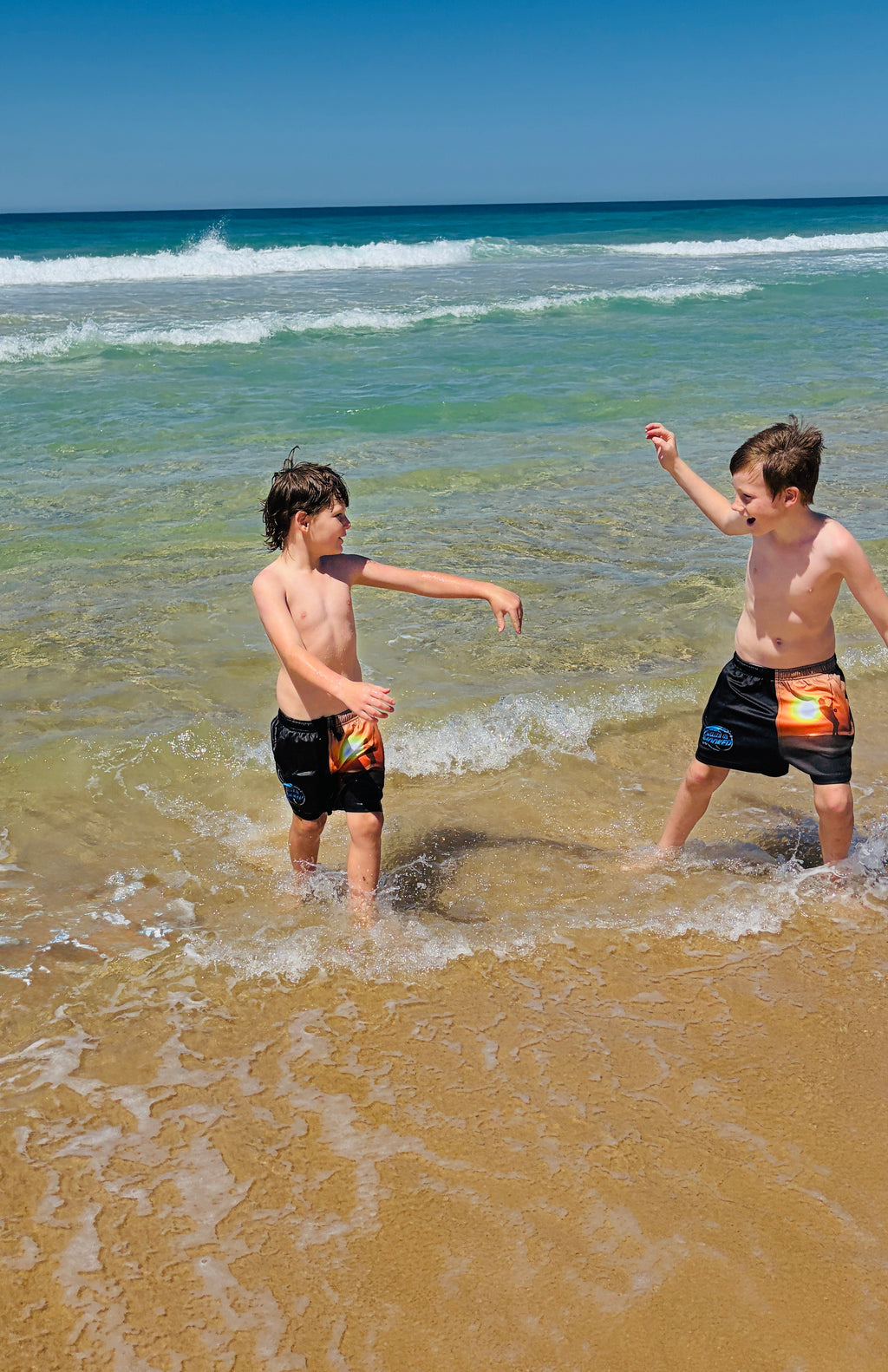 Sunset Cast Kids Footy Shorts