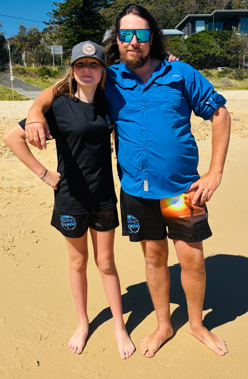 Sunset Cast Footy Shorts