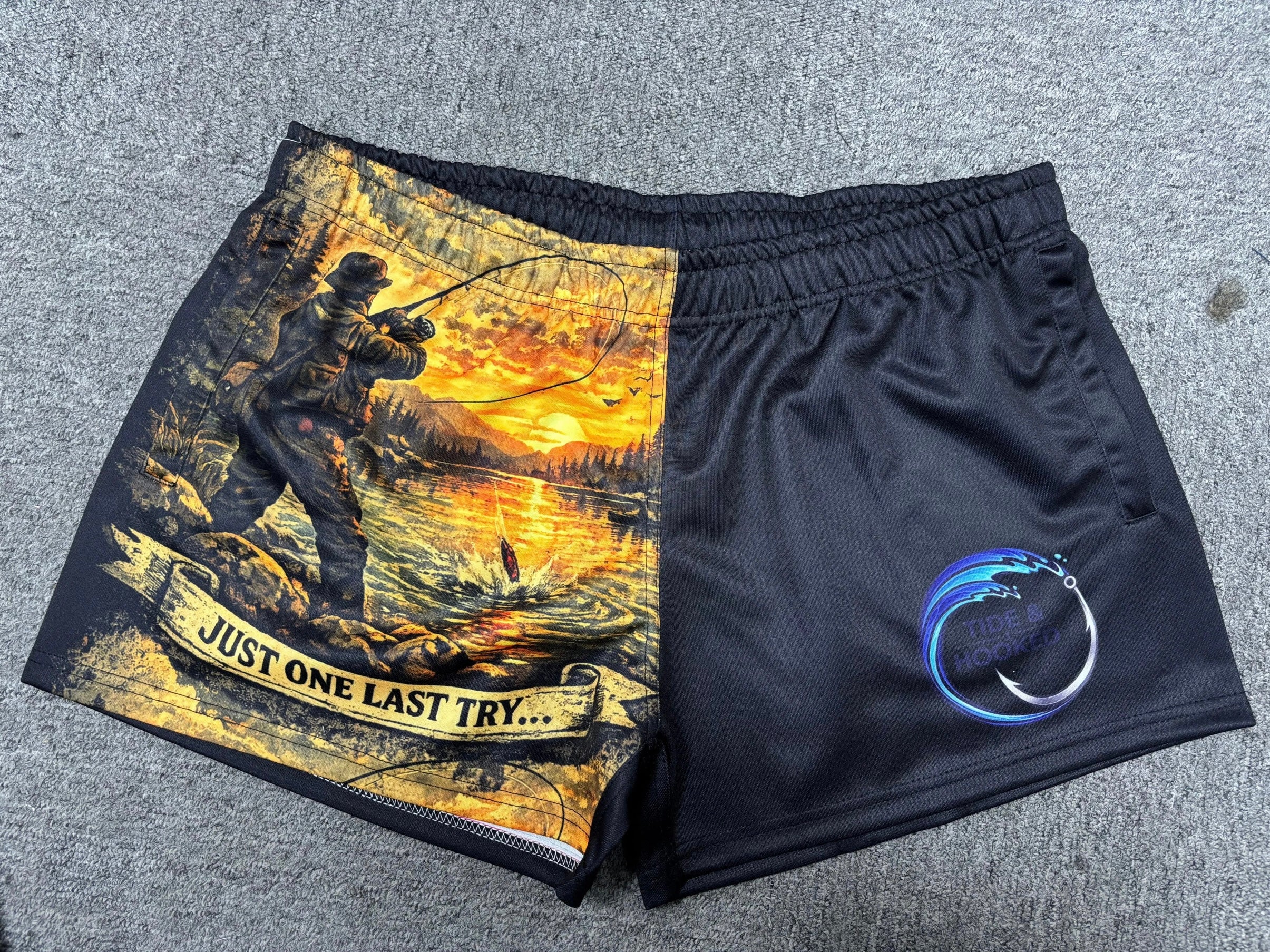 PRE ORDER - One More Cast Footy Shorts