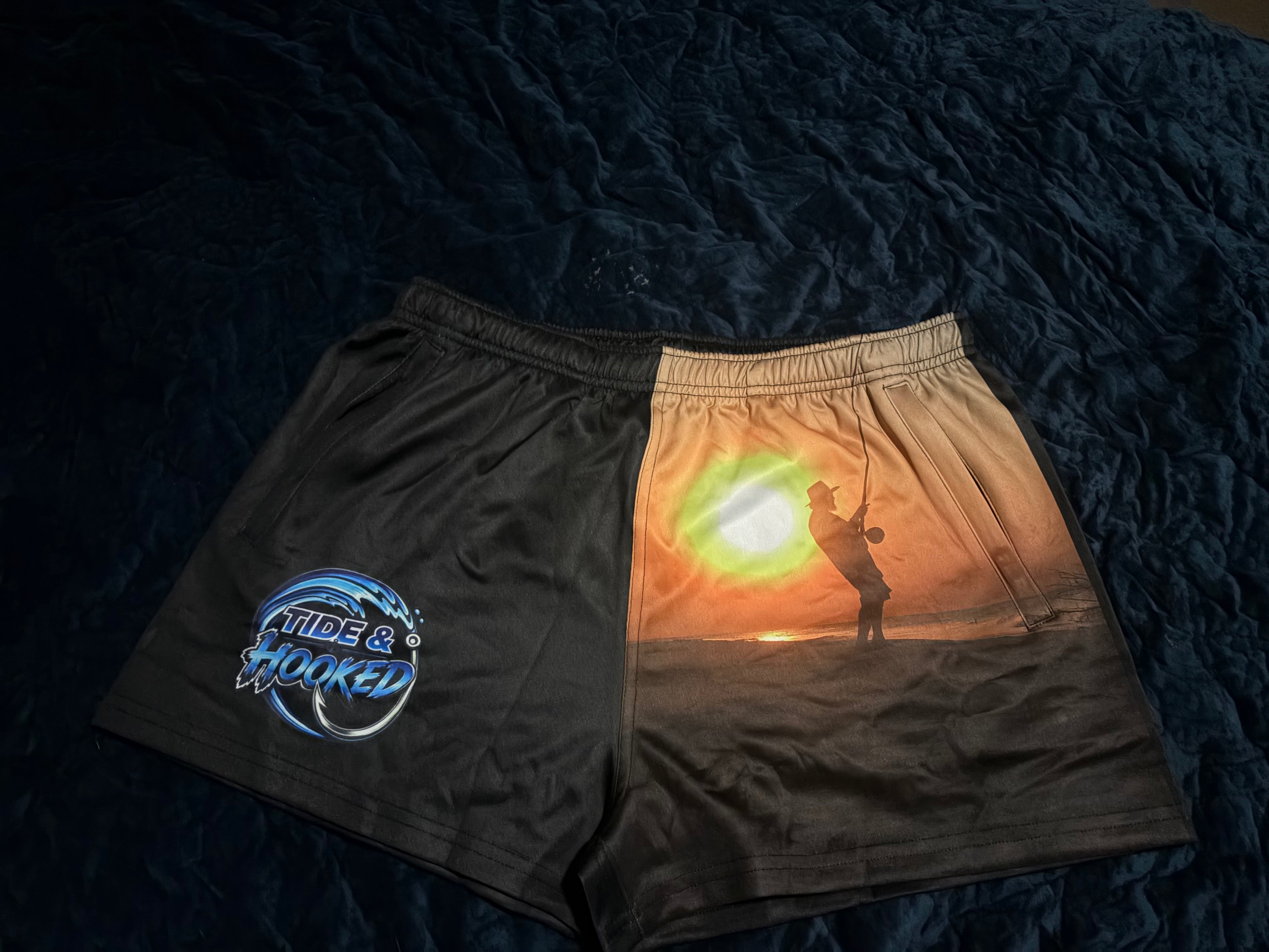 Sunset Cast Footy Shorts