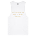 If Its Not On The Reel It Didn't Happen Barnard - Mens Tank Top Tee