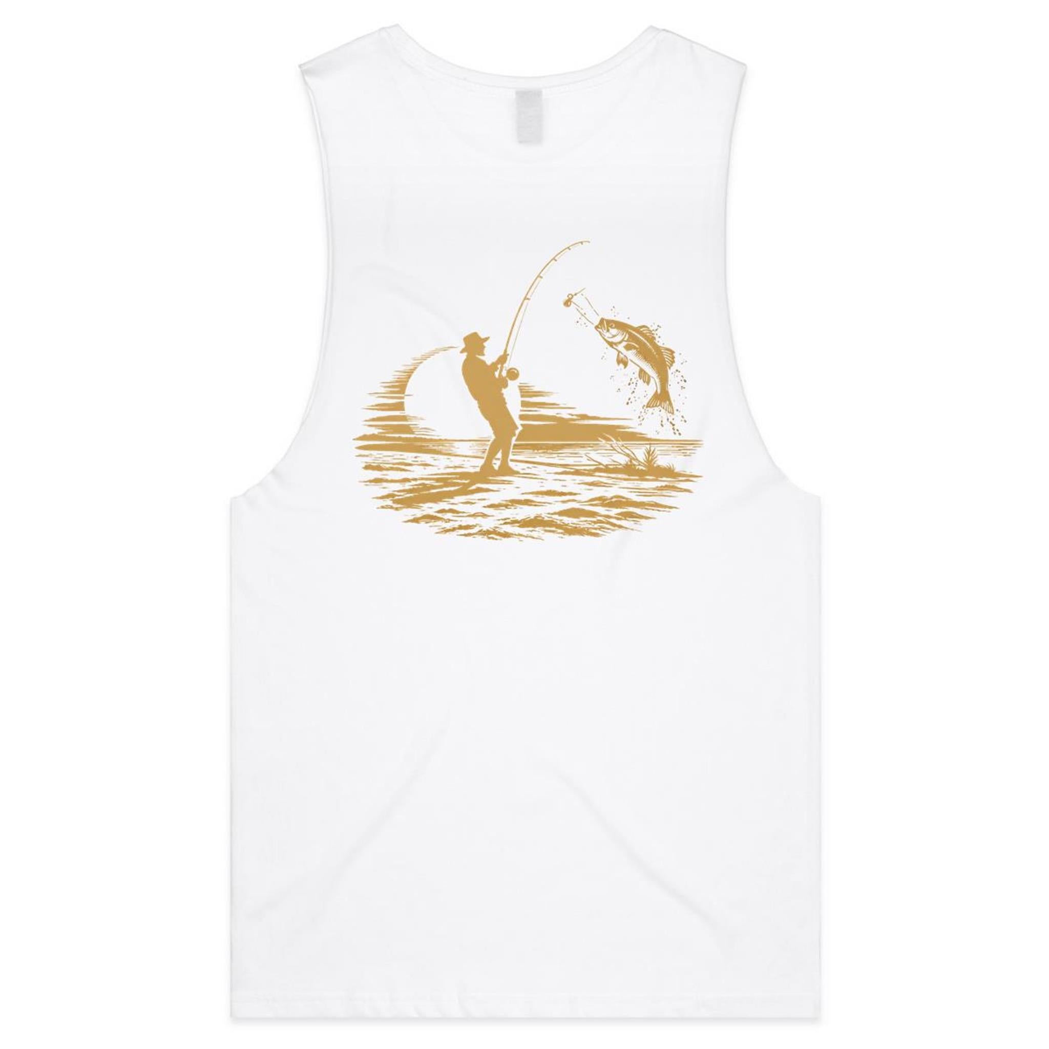 If Its Not On The Reel It Didn't Happen Barnard - Mens Tank Top Tee