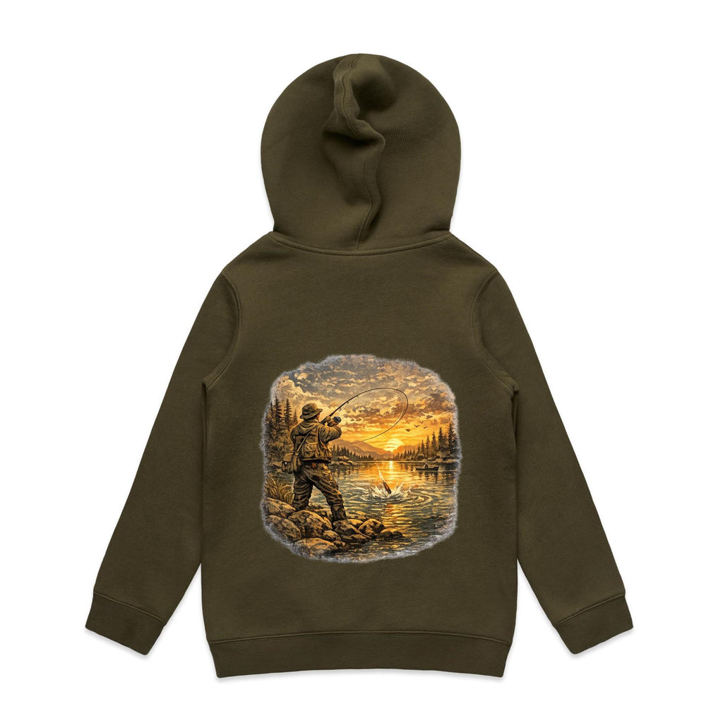 One More Cast Kids Hoodie