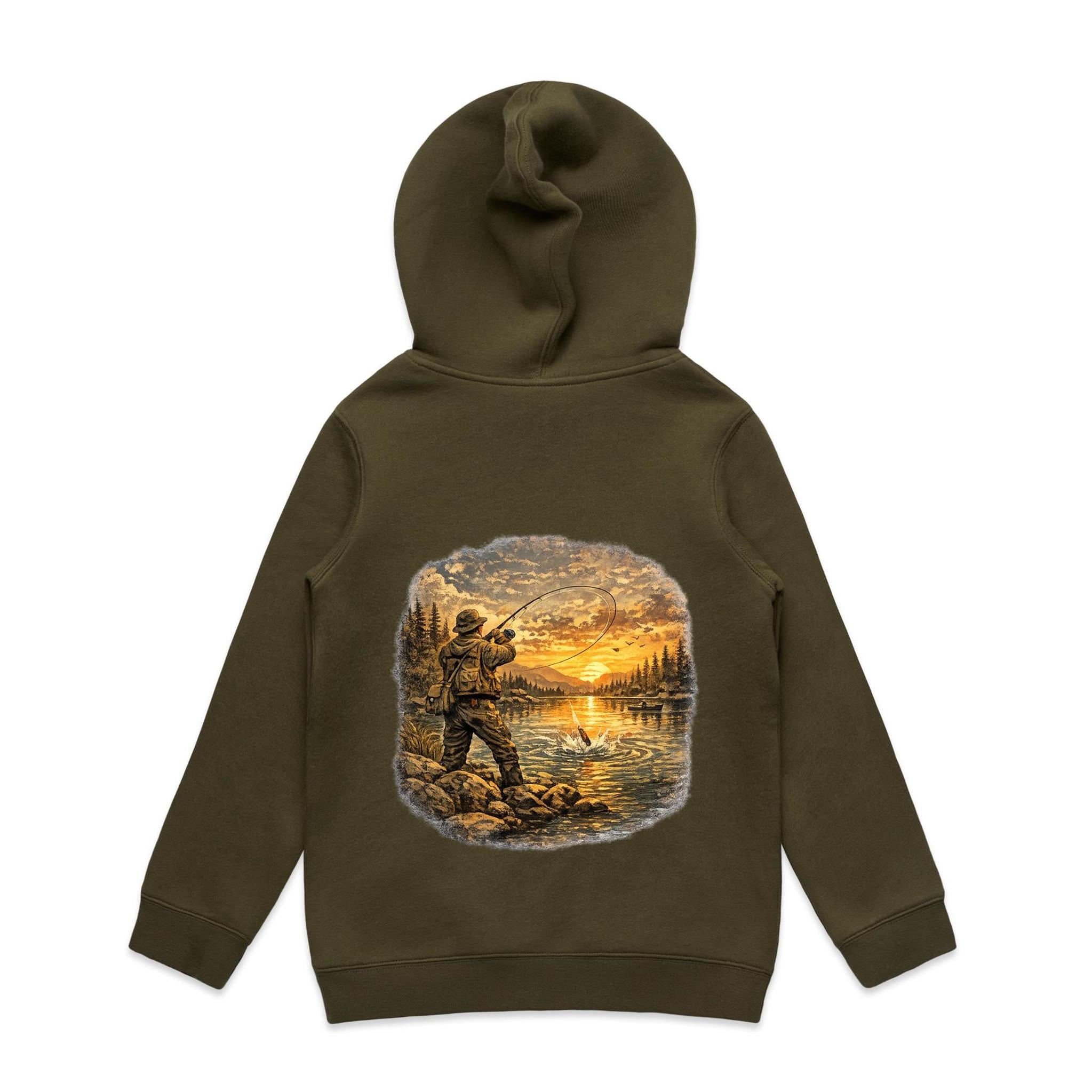 One More Cast Kids Hoodie