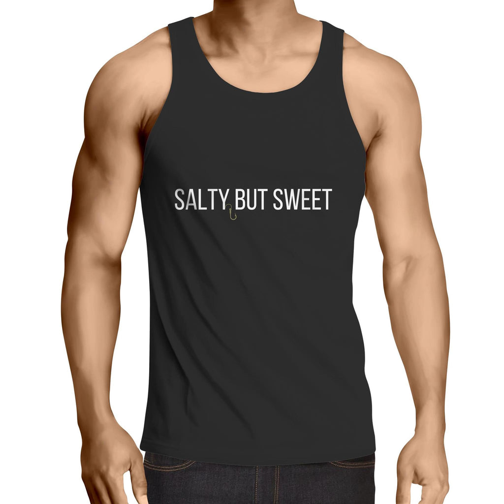 Salty But Sweet Lowdown - Mens Singlet Top