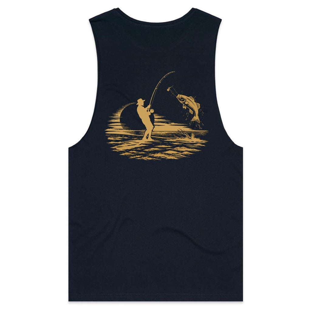 If Its Not On The Reel It Didn't Happen Barnard - Mens Tank Top Tee