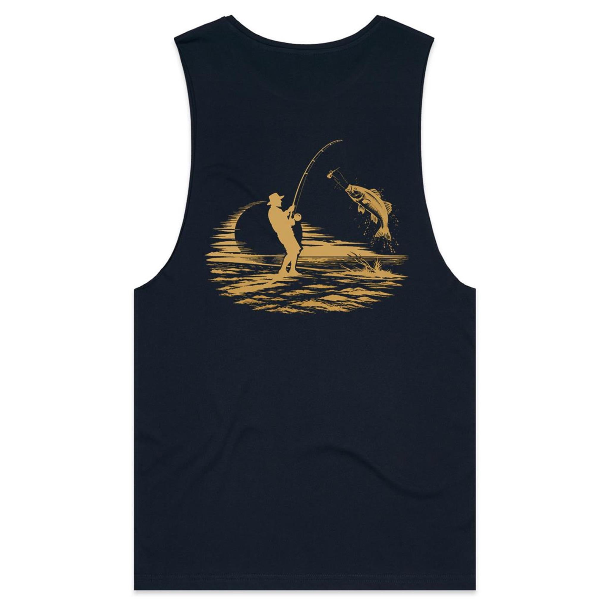 If Its Not On The Reel It Didn't Happen Barnard - Mens Tank Top Tee