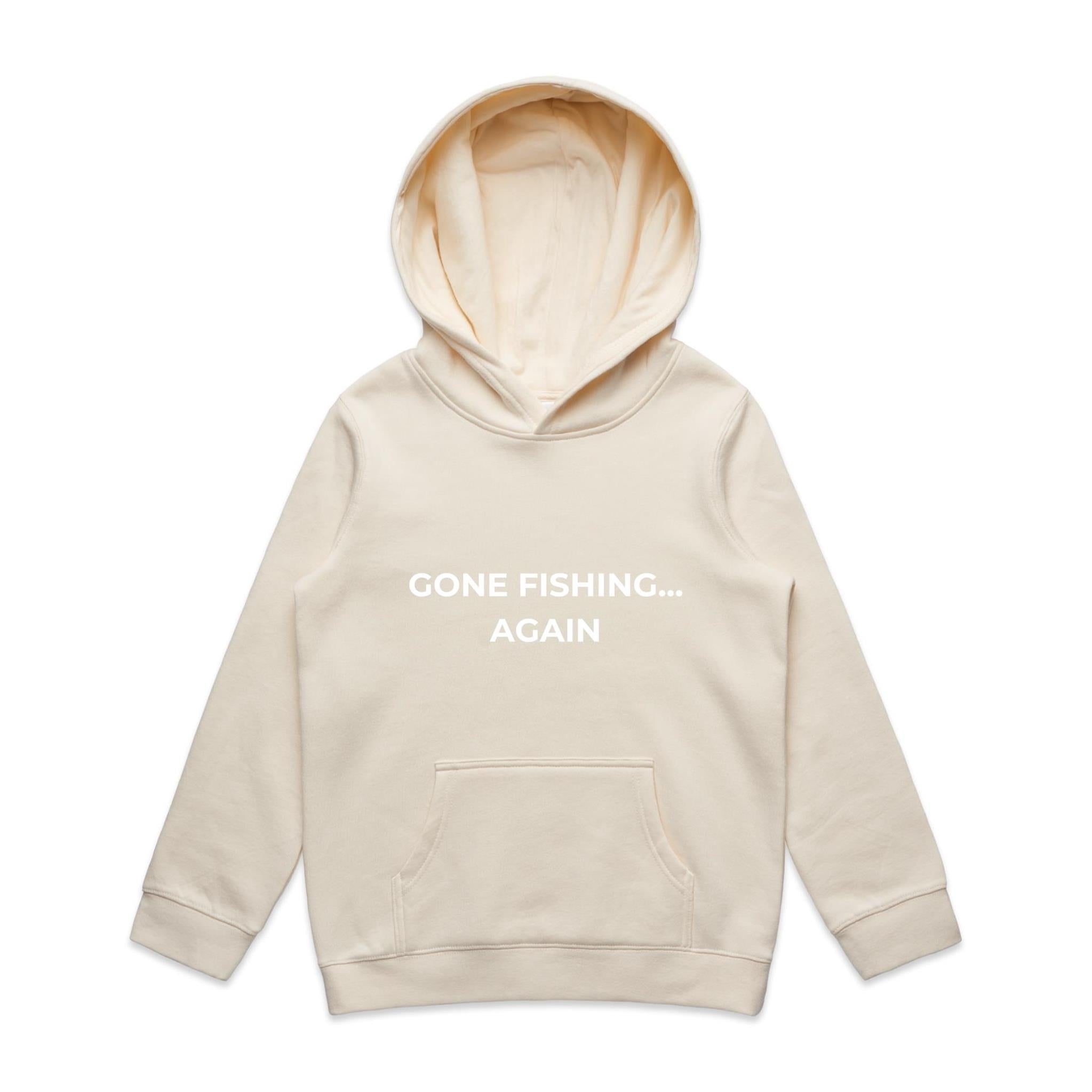 Gone Fishing Again.. Kids Hoodie