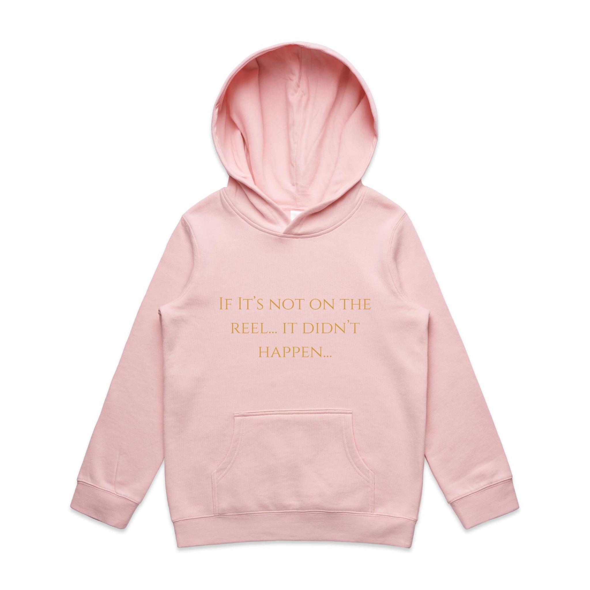 If It's Not One The Reel It Didn't Happen Kids Hoodie