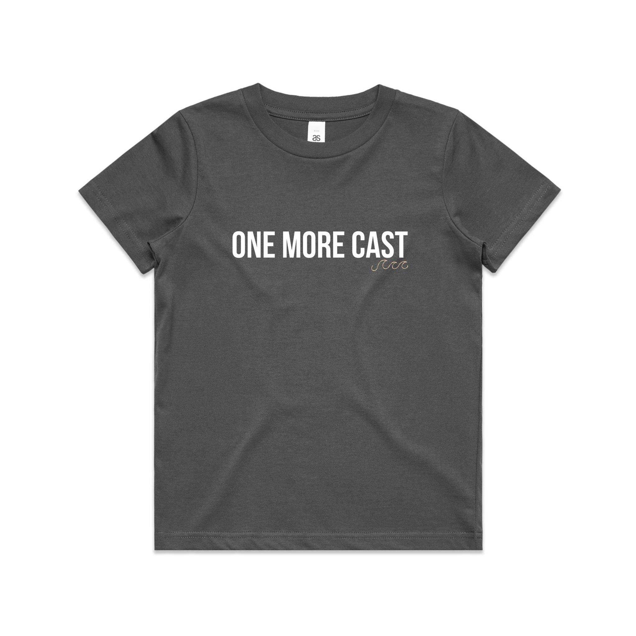 One More Cast Kids T-Shirt